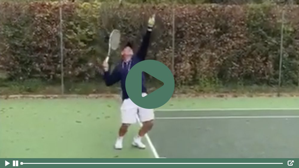 Serve Ball Toss Chorleywood Lawn Tennis Club